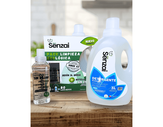 PACK DETERGENTE 3L + 500ML
