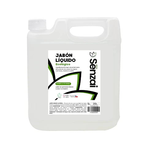 JABÓN GLICERINA LÍQUIDO | RECARGA 5L