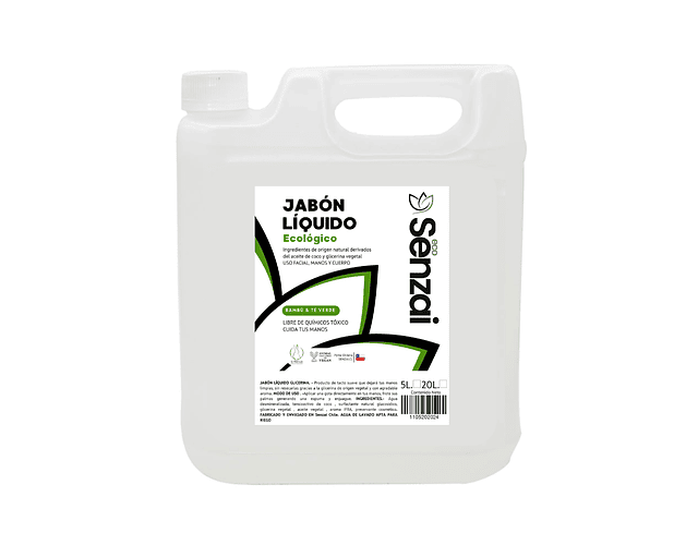 JABÓN GLICERINA LIQUIDO | RECARGA 5L