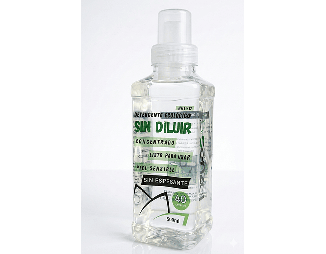 DETERGENTE ECOLÓGICO SIN DILUIR