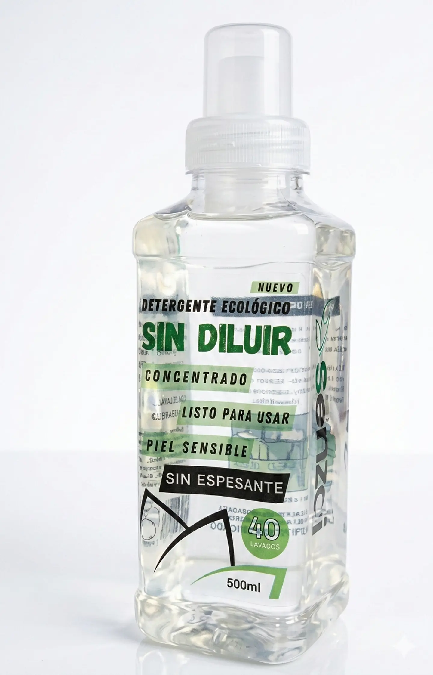 DETERGENTE ECOLÓGICO SIN DILUIR 1