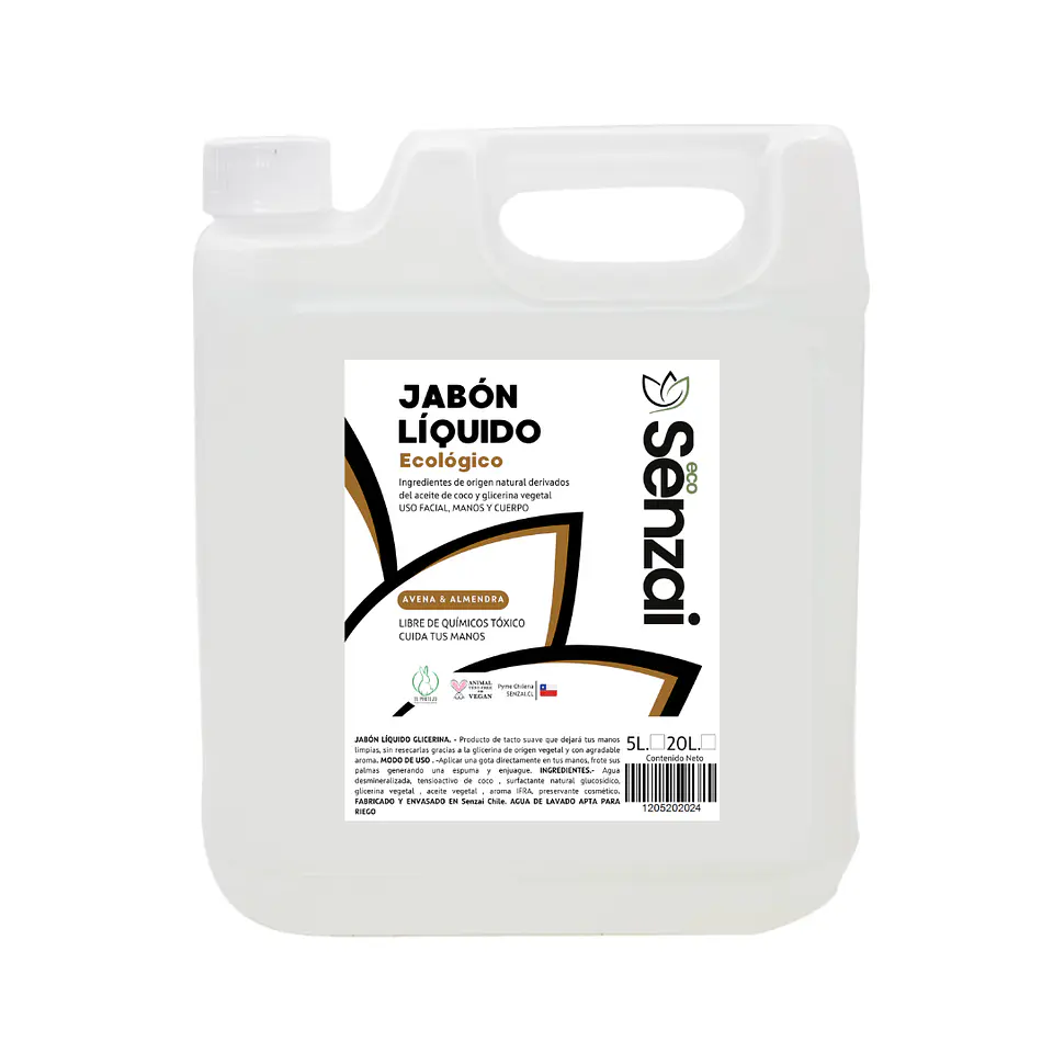 JABÓN GLICERINA LÍQUIDO | RECARGA 5L 4