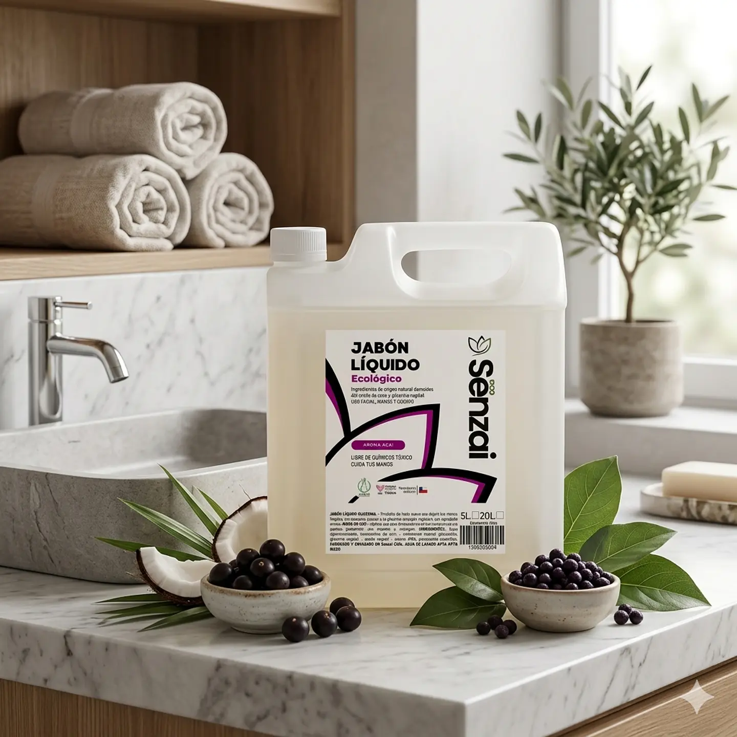 JABÓN GLICERINA LÍQUIDO | RECARGA 5L 6