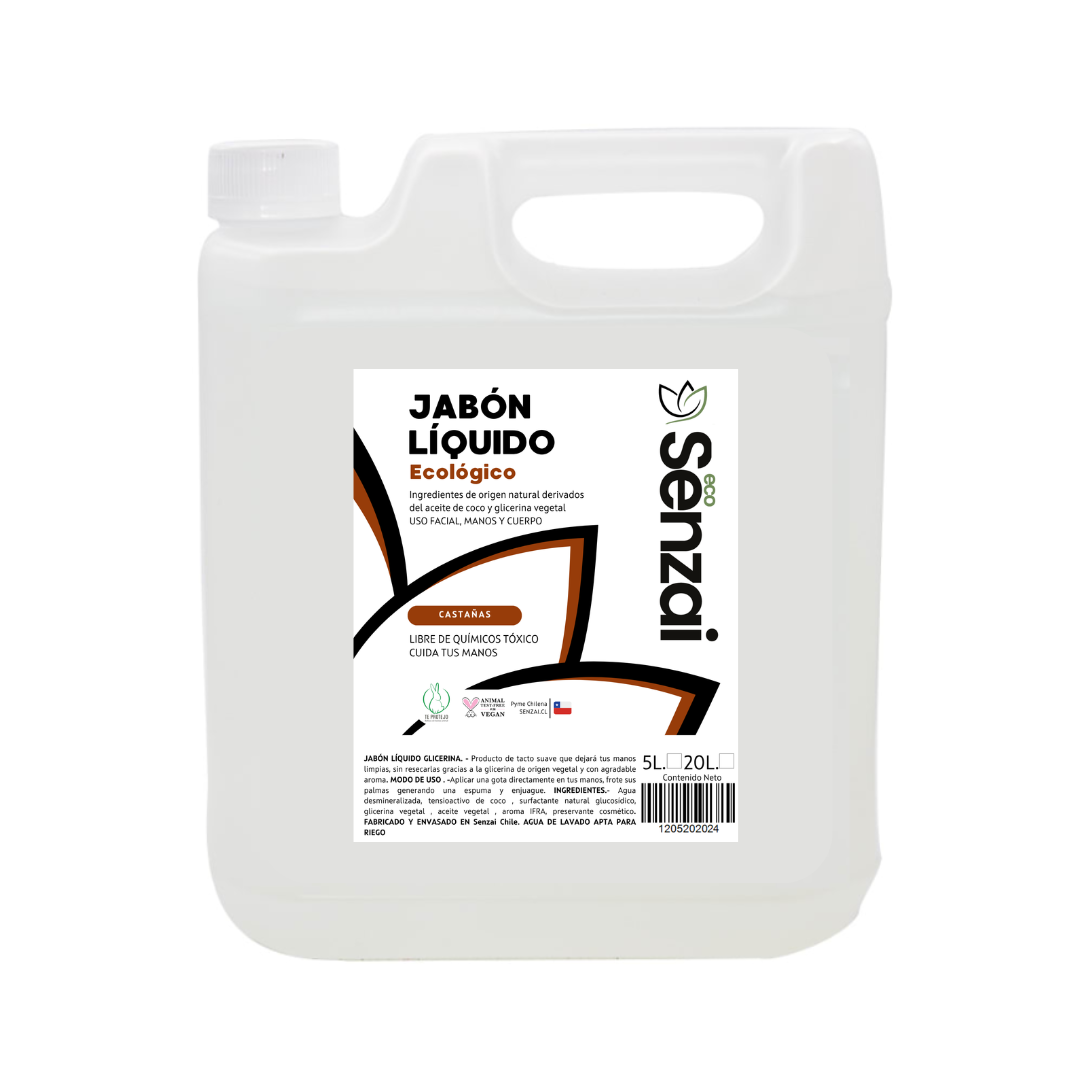 JABÓN GLICERINA LÍQUIDO | RECARGA 5L