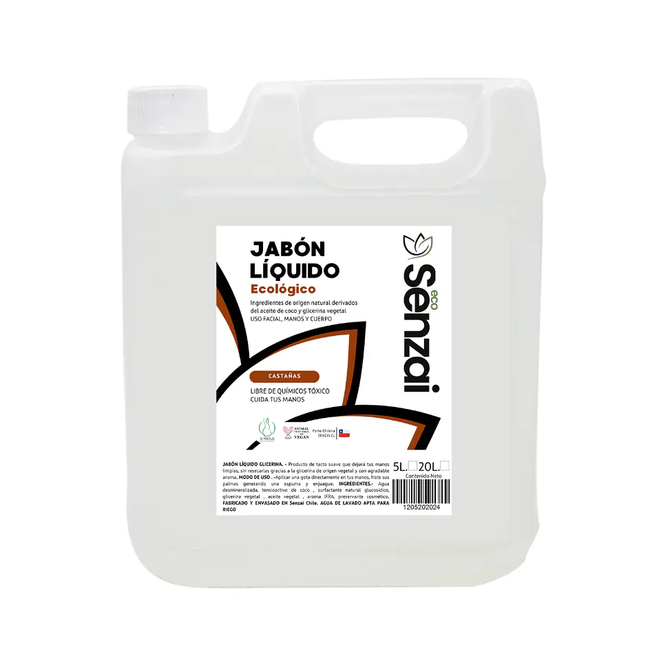 JABÓN GLICERINA LÍQUIDO | RECARGA 5L 1