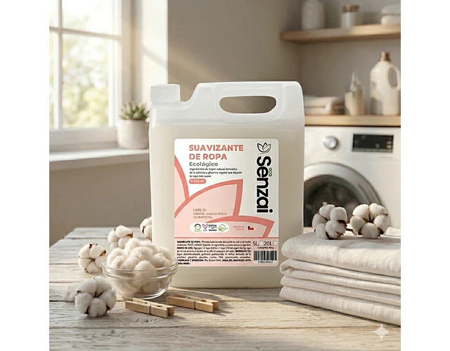 SUAVIZANTE DE ROPA ECOLÓGICO 