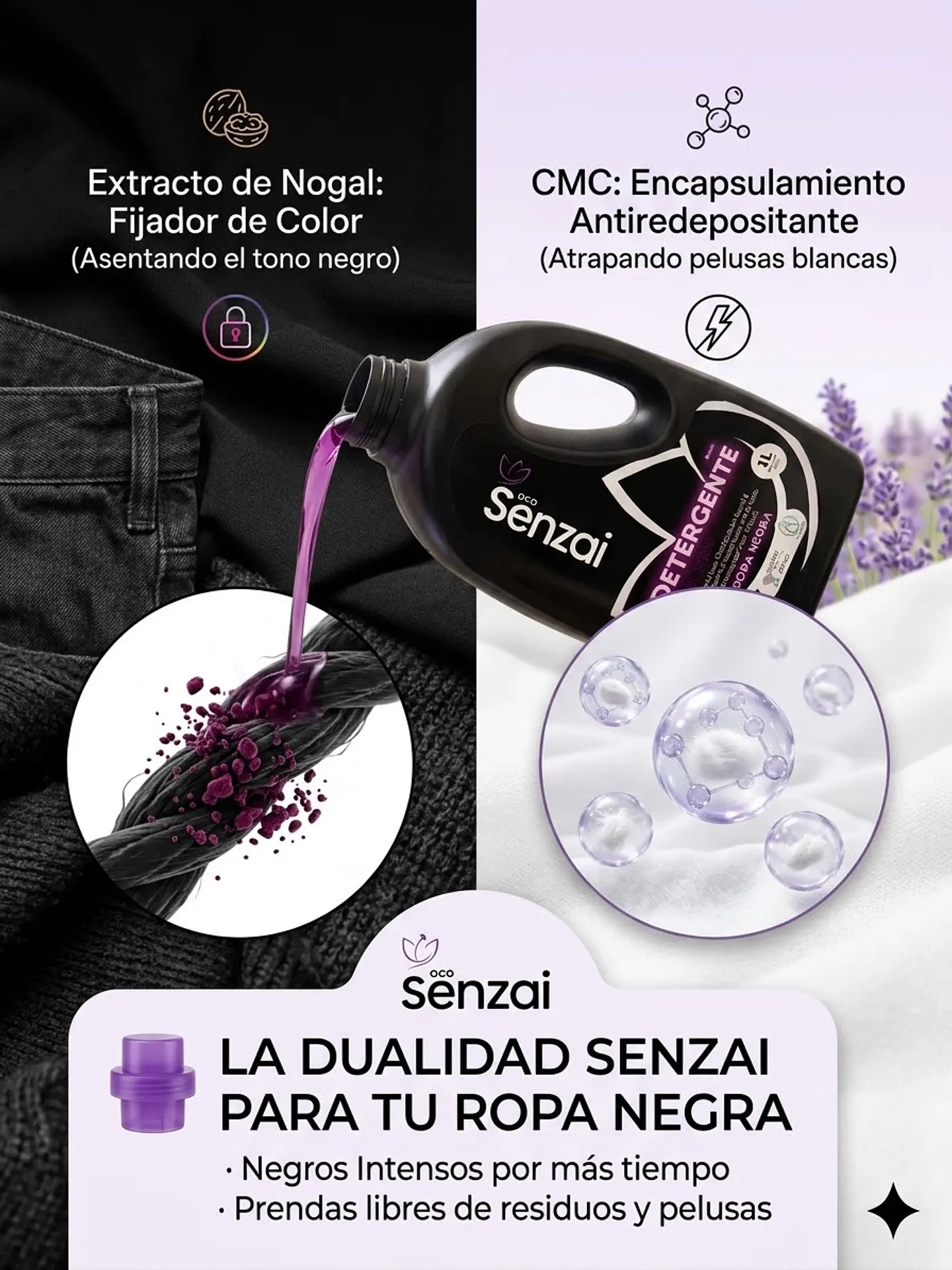 DETERGENTE ECOLÓGICO ROPA NEGRA 5