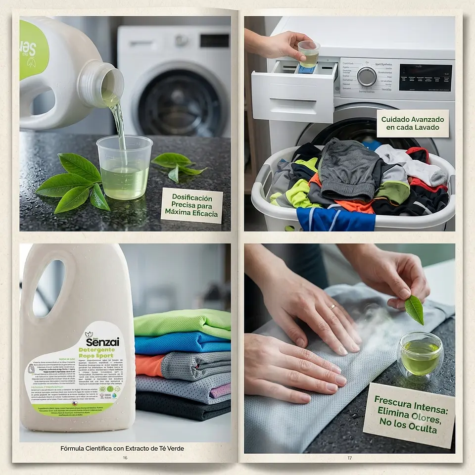 DETERGENTE ECOLÓGICO ROPA SPORT 8