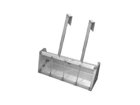 Comedouro Inox com apoios