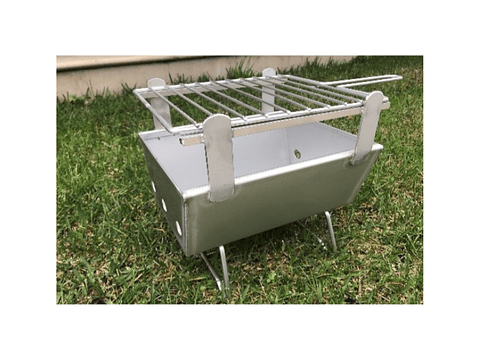 Assadeira com grelha inox - pequena