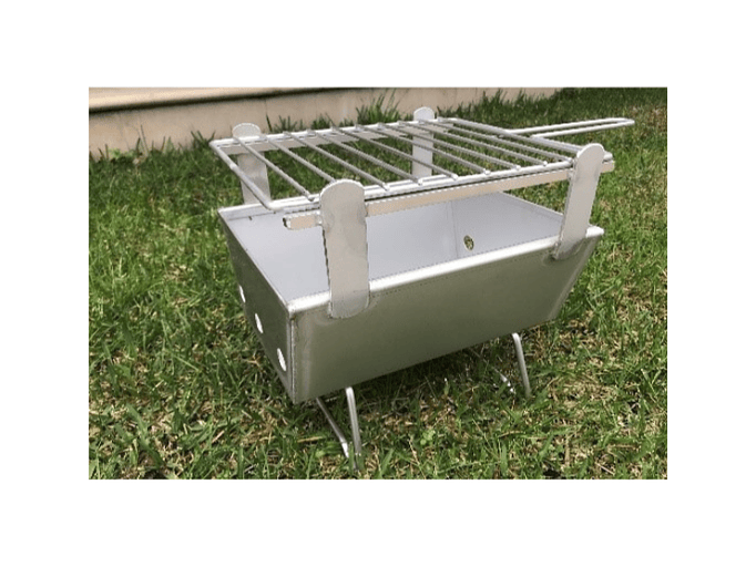 Assadeira com grelha inox - pequena 1