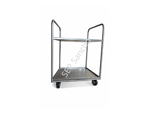 Carrinho de apoio - Inox 