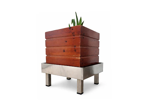 Suporte em inox - Vaso / Floreira