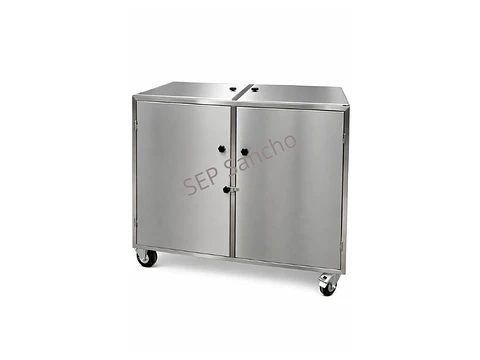 Carrinho auxiliar / armazenamento - Inox