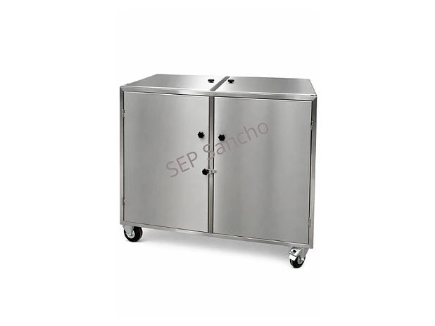 Carrinho auxiliar / armazenamento - Inox 1