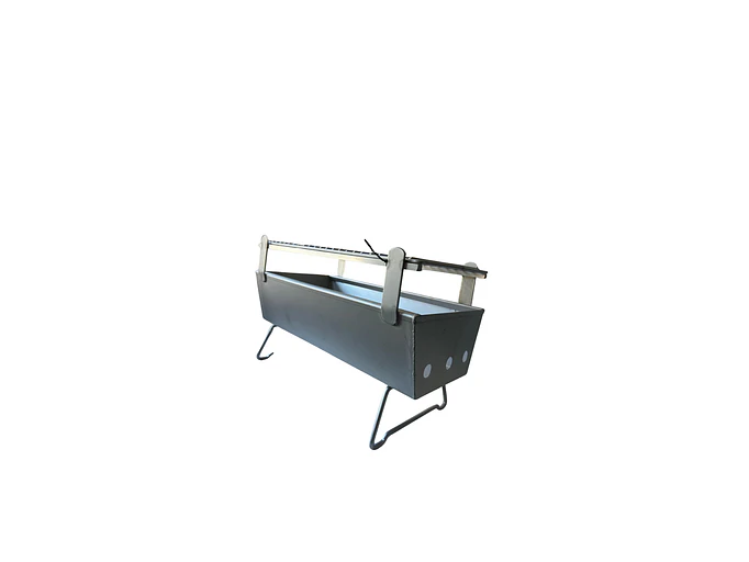 Grelhador com grelha inox - média 2
