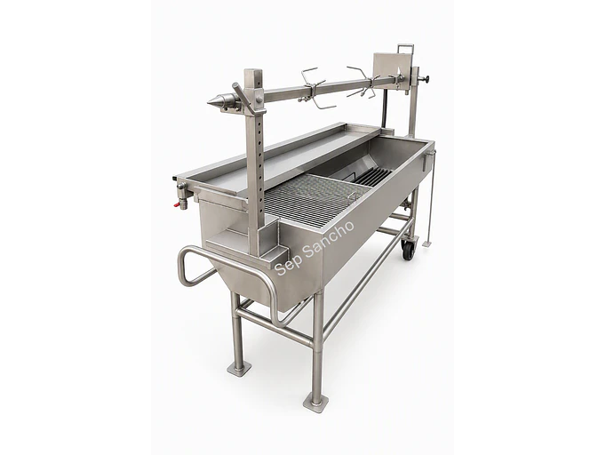 Grelhador automático com espeto 1