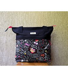 Bolso Rosie Premium VIP - Knitting Queen Negro