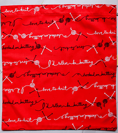 Bolsita Multiuso XL VIP - Cardio Knit Rojo