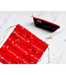 Bolsita Multiuso XL VIP Cardio Knit Rojo + EDoc Cardio Knit Negro