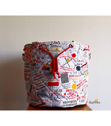 Bolso Rosie Circular - Letras Knit
