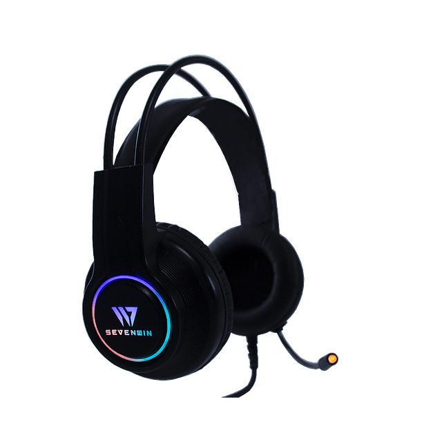 Audífonos Gamer SEVENWIN CROW SENSE BLACK