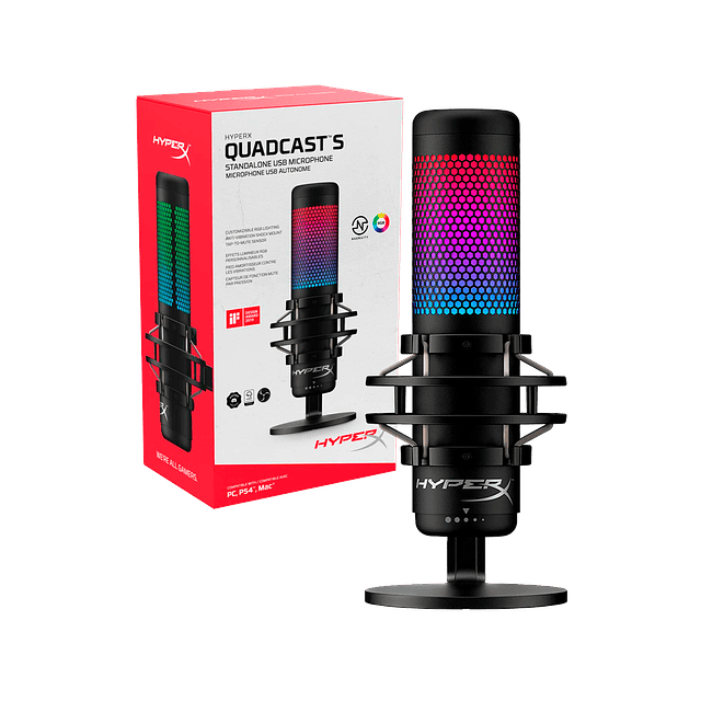 Microfono HYPERX QUADCAST S