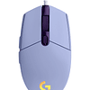 Mouse Gamer LOGITECH G203 LILAC
