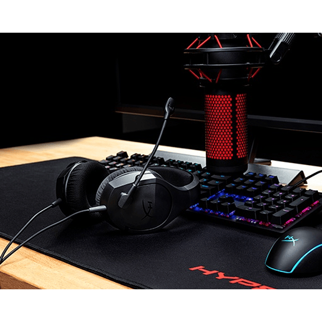 Audífonos Gamer HYPERX CLOUD STINGER BLACK FOR PC