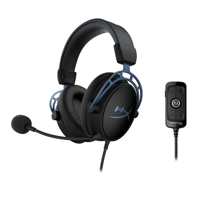 Audifono Gamer HYPERX CLOUD ALPHA S AZUL 