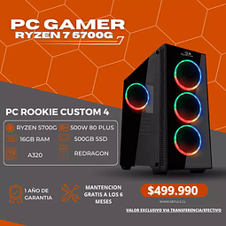 PC GAMER RYZEN 7 5700G