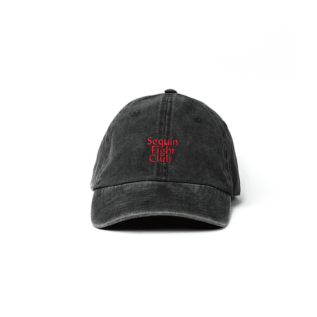 SEQUIN FIGHT CLUB CAP