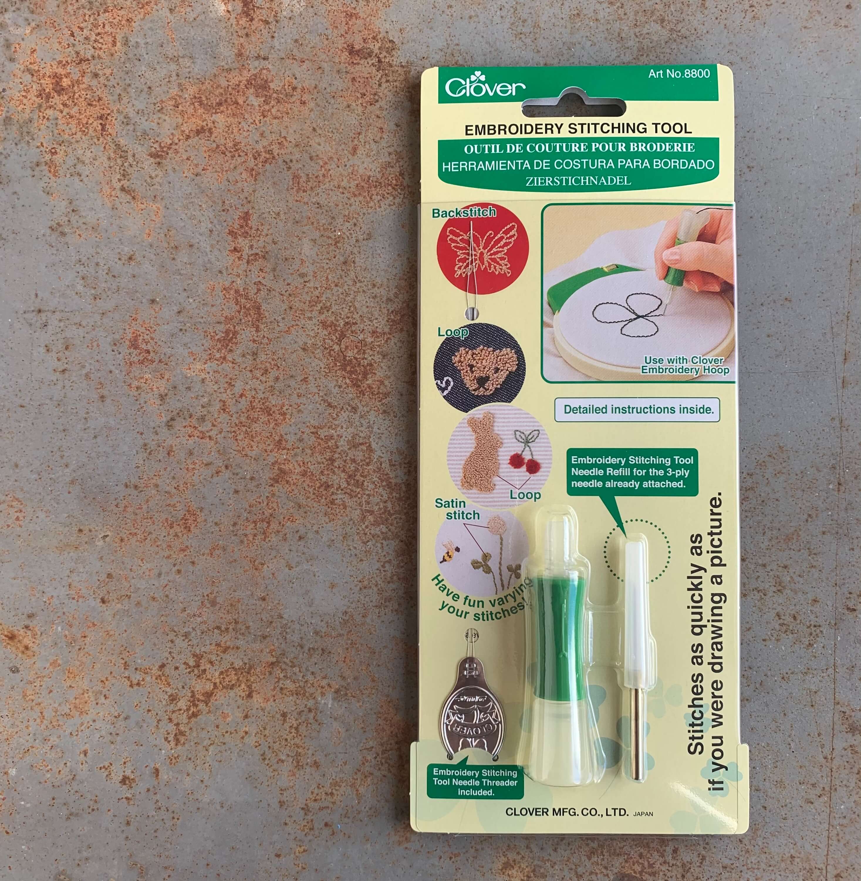 Clover, Embroidery Stitching Tool | Agulha Oca