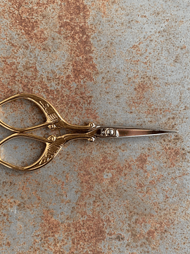 Tesoura de bordado Pavão DMC Embroidery scissors Peacock