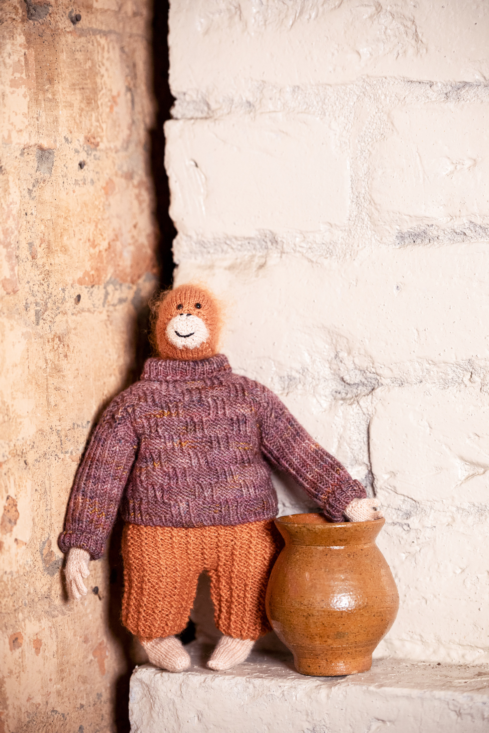 Henri, o Orangutango | The Orangutan - Yarn Kit