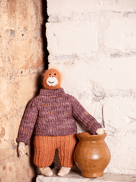 Henri, o Orangutango | The Orangutan - Yarn Kit