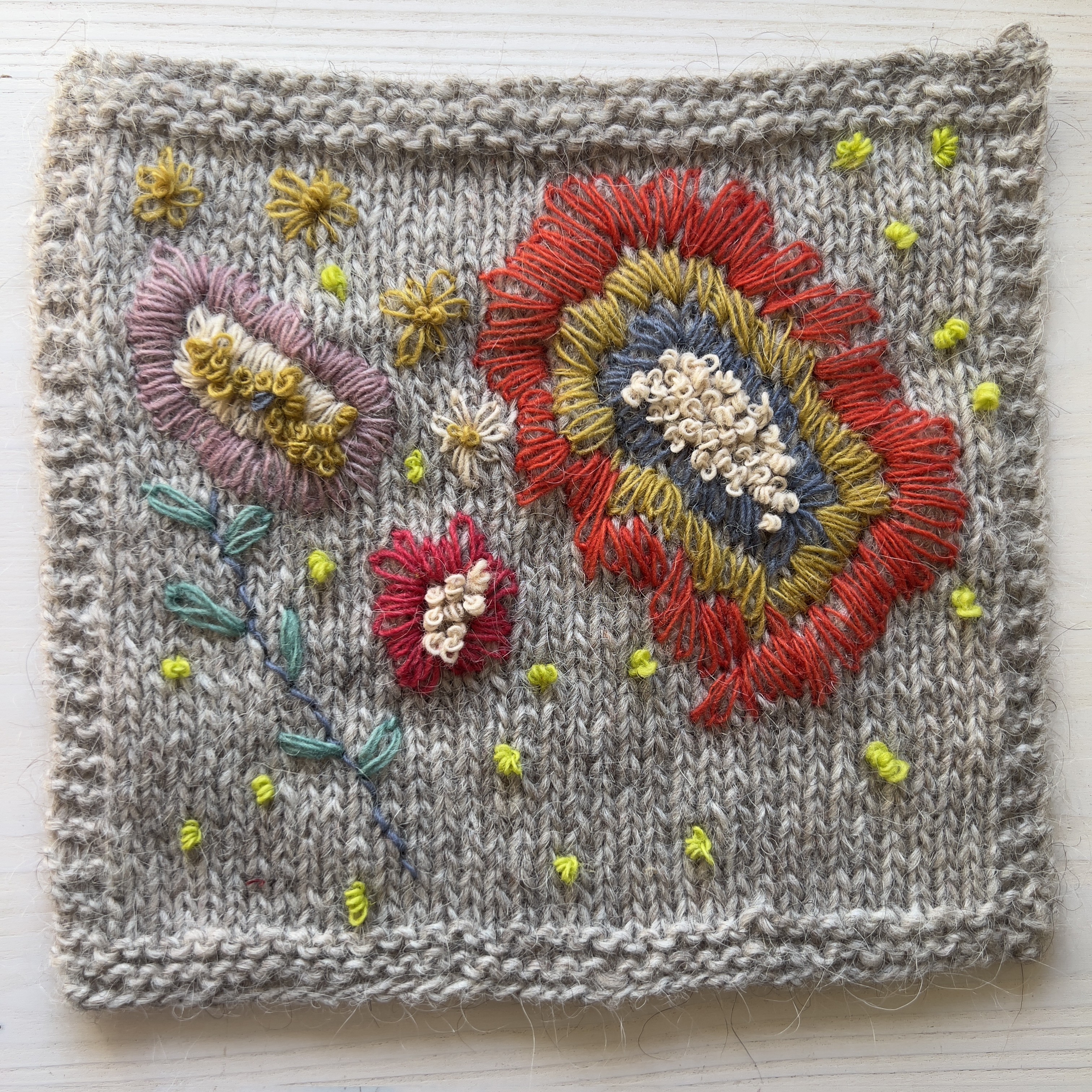 Conjunto de Fios de Lã para Bordar Serafina* Wool Embroidery Kit