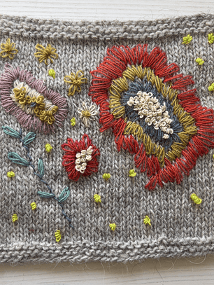 Conjunto de Fios de Lã para Bordar Serafina* Wool Embroidery Kit