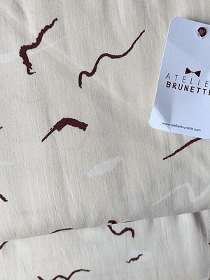 Atelier Brunette Double Gauze Graphite