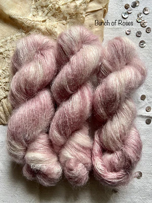 Serafina Silk Mohair Hand Dyed