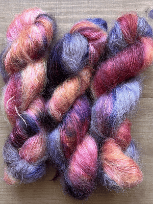 Serafina Silk Mohair Hand Dyed