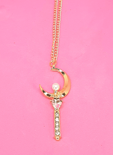 Licuar esta Desafortunadamente Collar Moonstick Sailor Moon