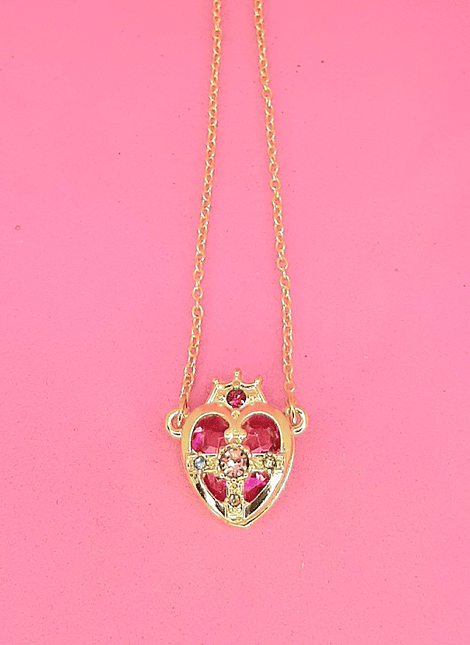 Collar brocha Cosmic Heart