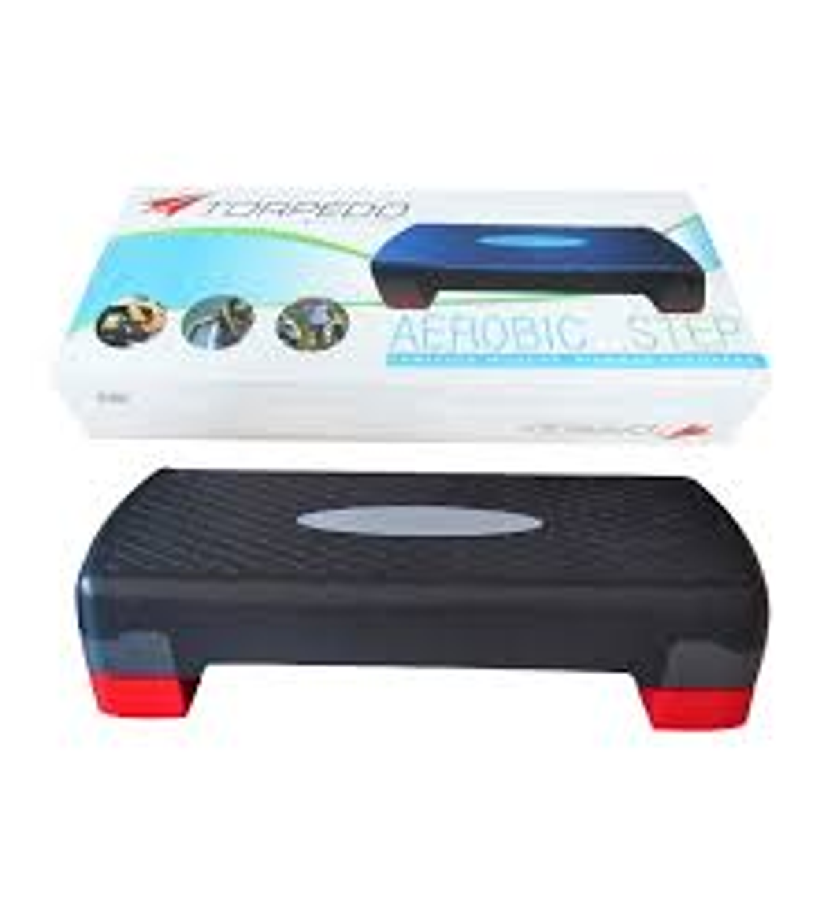 STEP AEROBICO TORPEDO 2 NIVELES