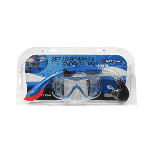 SET SNORKEL TORPEDO PRO-SET ADULTO 3