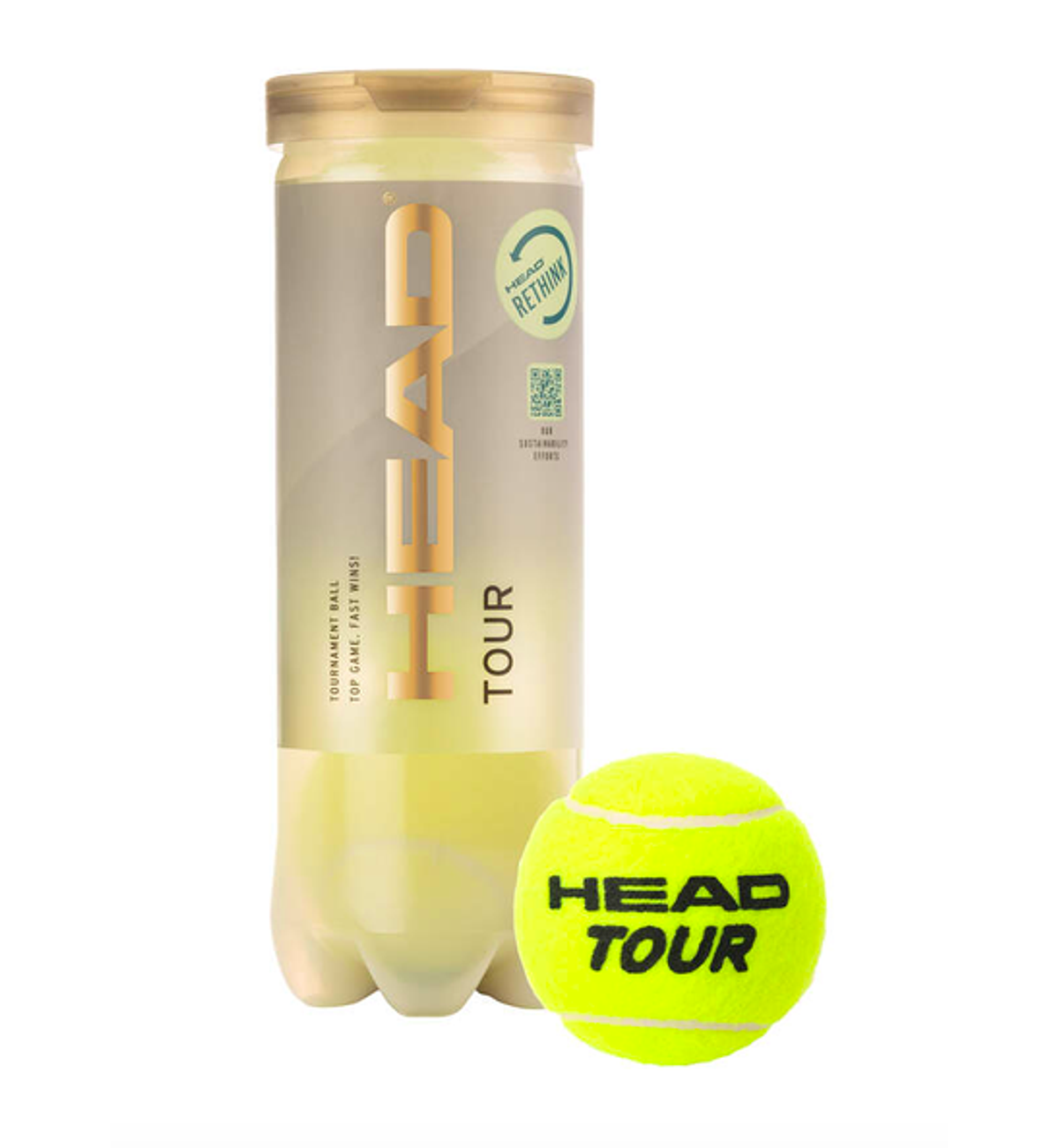 PELOTA TENIS HEAD 3B HEAD TOUR