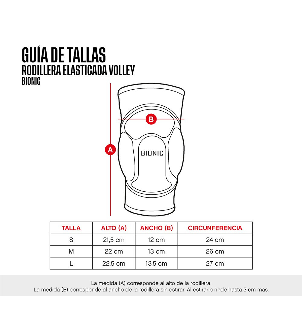 RODILLERA PROTECTORA BIONIC VOLLEY (PAR) AMARILLA