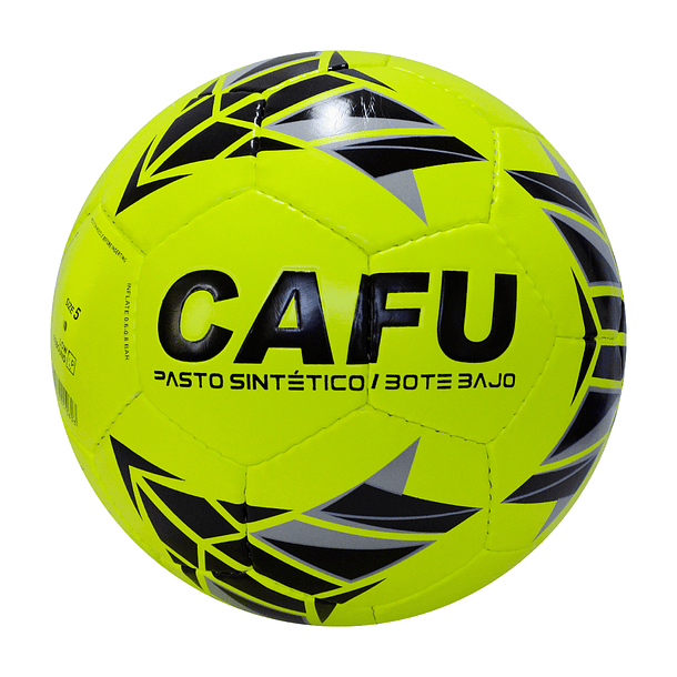 BALON CAFU FUTBOLITO BOTE BAJO VERDE FLUOR 1