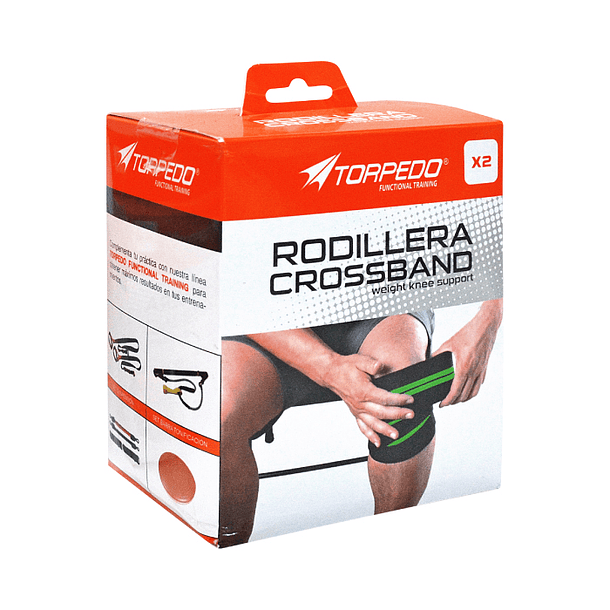 RODILLERA TORPEDO CROSSBAND PAR 3