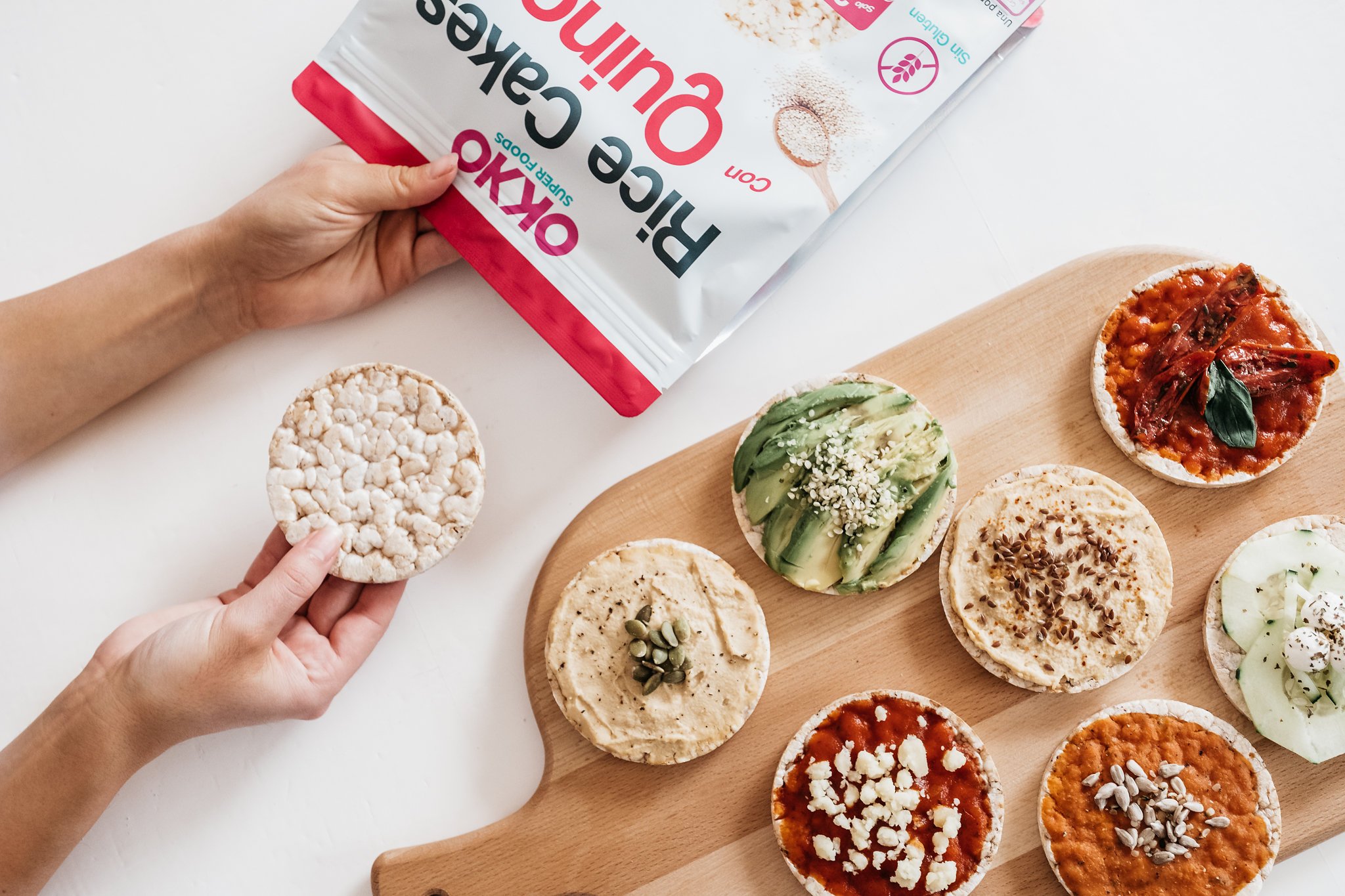 Galletas de arroz con Quinoa OKKO Superfoods 140g